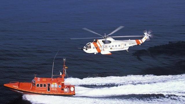 Una foto de archivo de salvamento marítimo