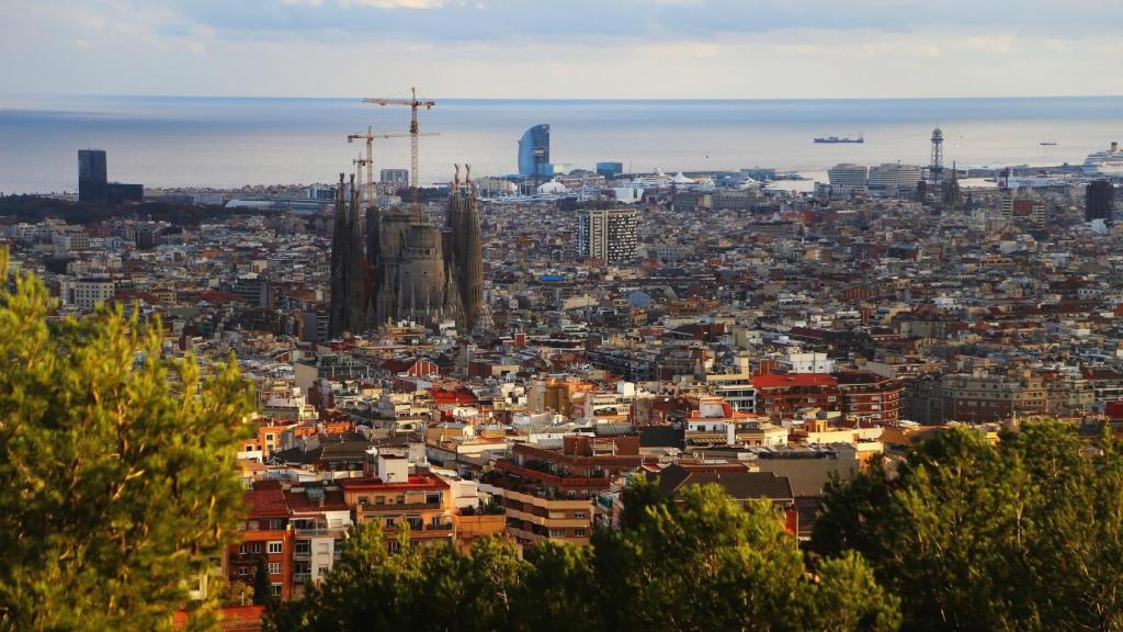 Vistas de la ciudad de Barcelona