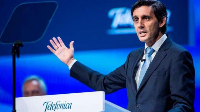 José María Álvarez-Pallete, presidente de Telefónica, en una imagen de archivo / EFE