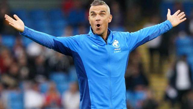 El cantante Robbie Williams / EP