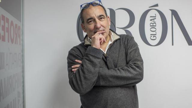 Retrato de Josep Burgaya tras una entrevista con 'Crónica Global'