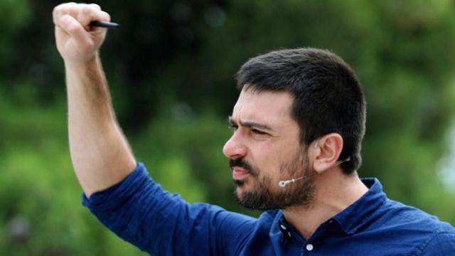El portavoz de Podemos en el Senado, Ramón Espinar