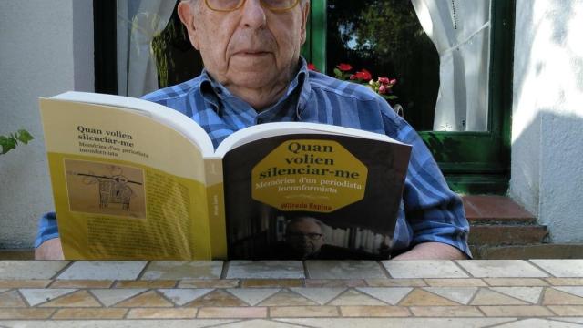 El periodista Wifredo Espina, en la entrevista con 'Crónica Global'