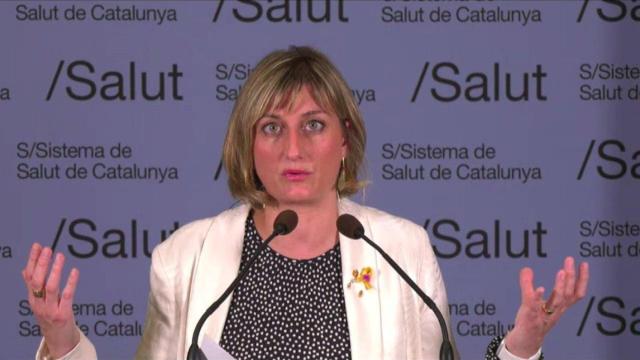 La consejera de Salud del Govern, Alba Vergés / EP