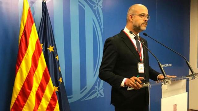 El 'conseller' de Interior, Miquel Buch, denuncia una conspiración del Gobierno con las mascarillas / INTERIOR