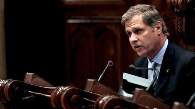 El presidente del PP en el Ayuntamiento de Barcelona, Alberto Fernández Díaz, en una imagen de archivo / EFE