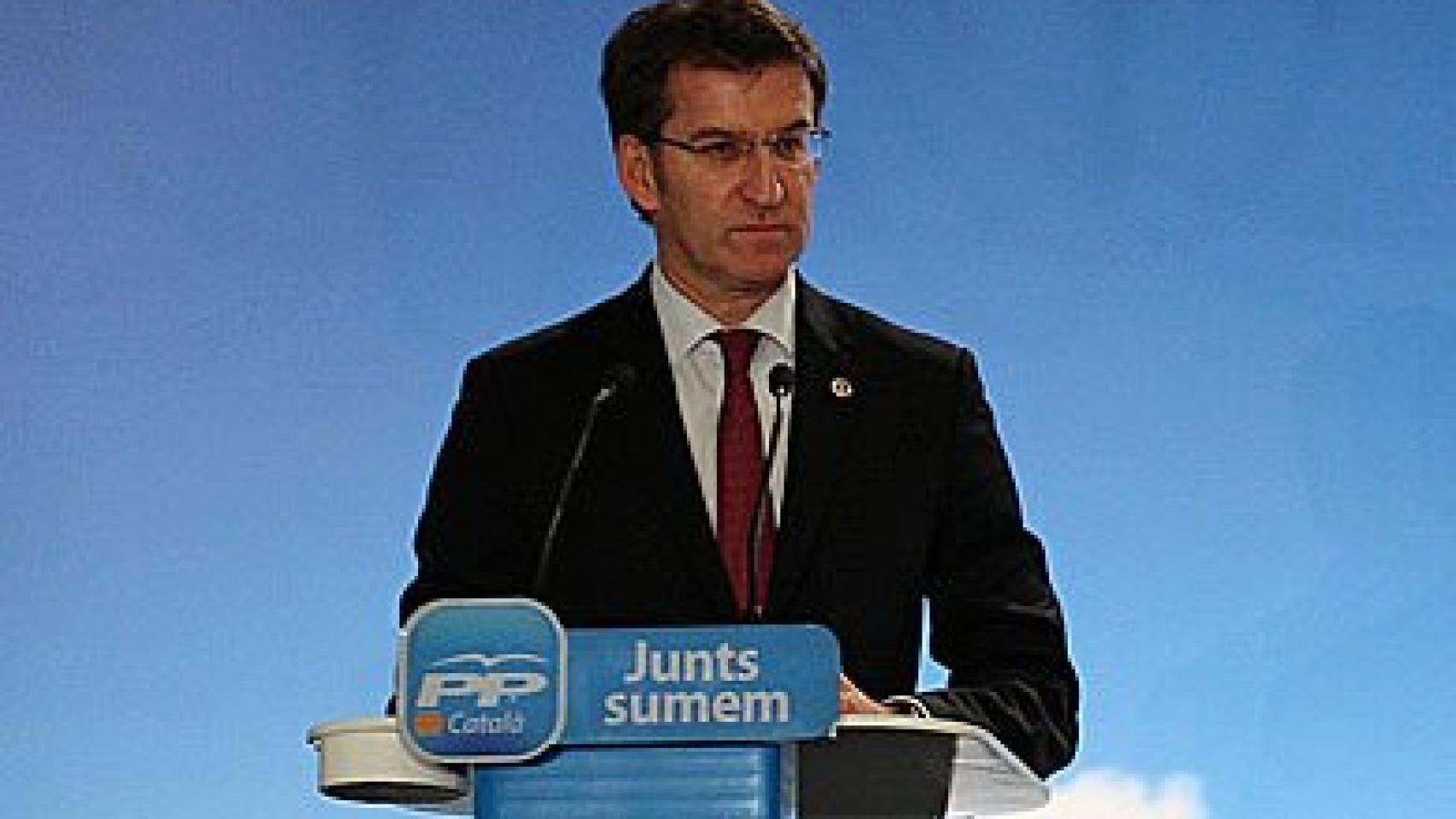 El presidente de la Junta de Galicia, Alberto Núñez Feijóo