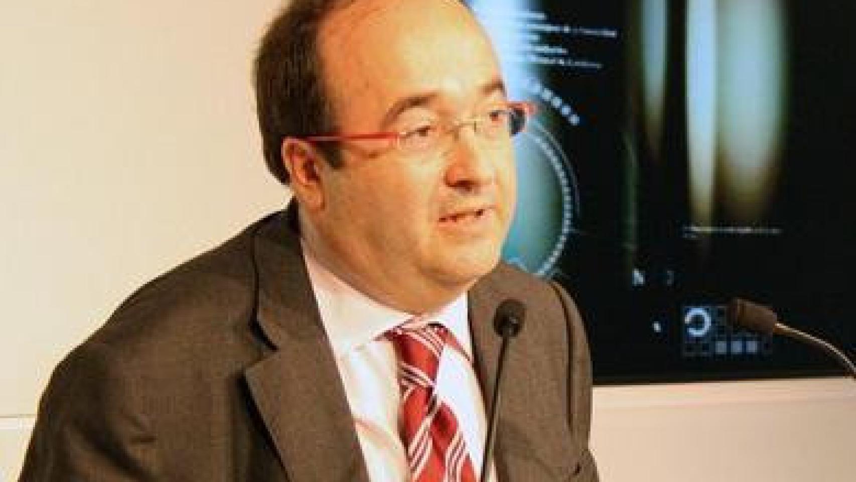 El primer secretario del PSC, Miquel Iceta, en una imagen de archivo