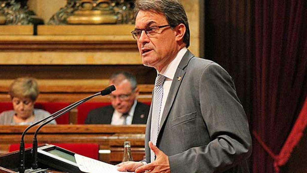 El presidente de la Generalidad, Artur Mas