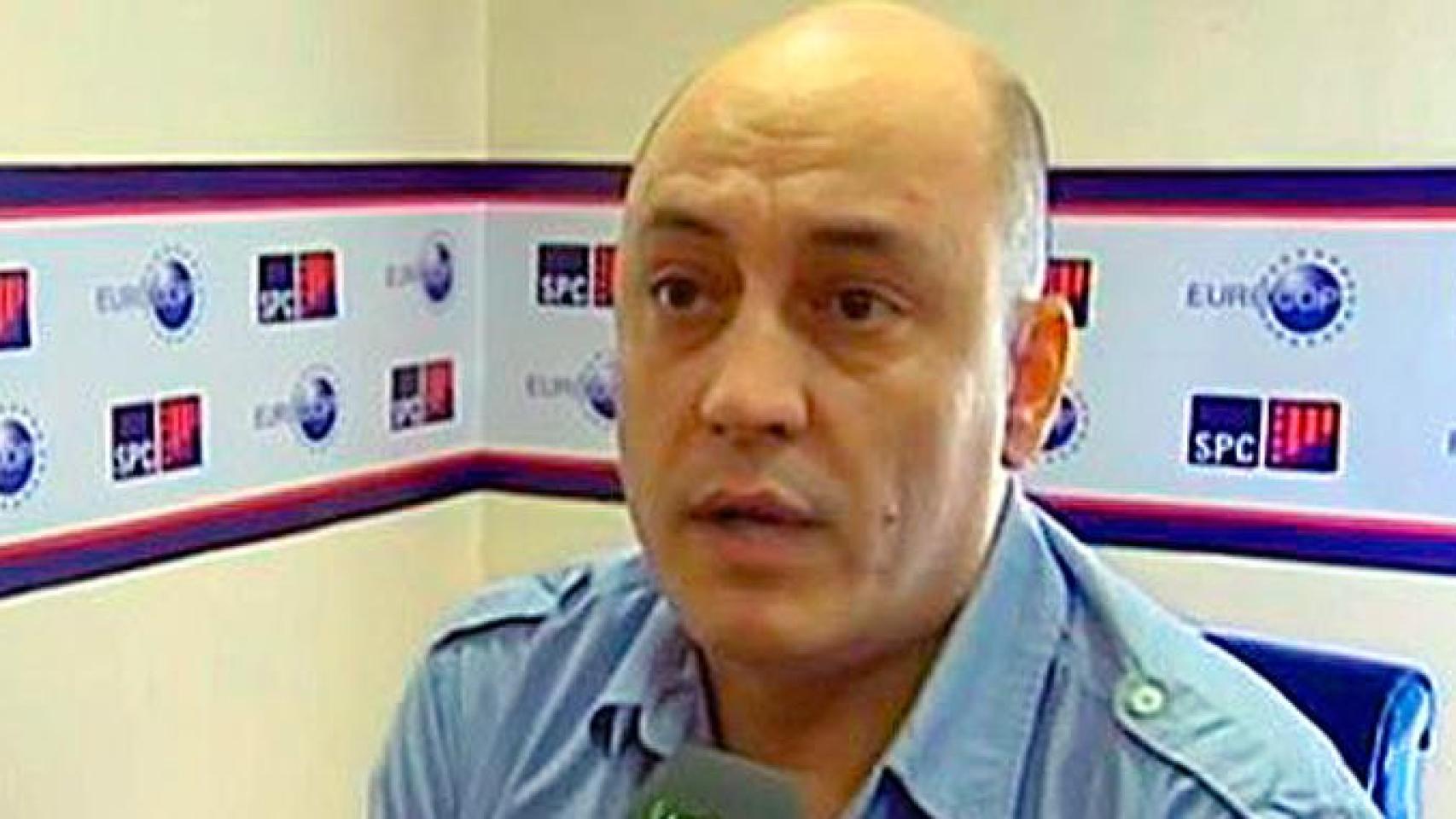 El portavoz del Sindicat de Policies de Catalunya, David Miquel