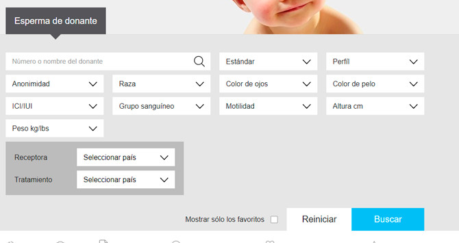 esperma donante