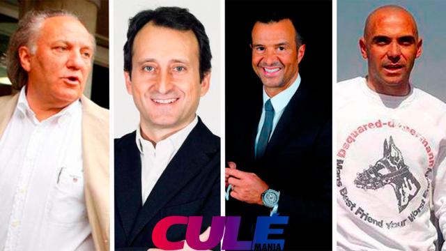 Las agencias de representación de todos los jugadores del Barça