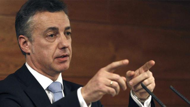El lehendakari Íñigo Urkullu (PNV), en una imagen de archivo / EFE