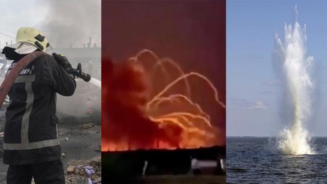 Ataques y maniobras en territorio ucraniano y ruso / ROMAN PILIPEY, VASILIY ZHLOBSKY - EPA, REDES