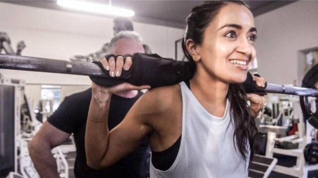 La modelo de fitness y emprendedora Ninu Galot, activista para la concienciación sobre el vitíligo / NINU GALOT