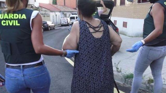 La Guardia Civil detiene a una mujer / GUARDIA CIVIL