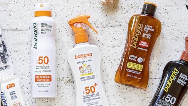 Cremas solares y otros productos de Babaria / BABARIA