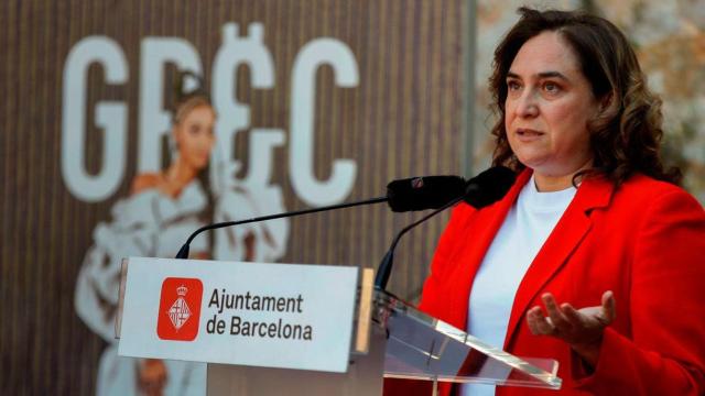 Ada Colau, alcaldesa de Barcelona, en un acto cultural / EFE
