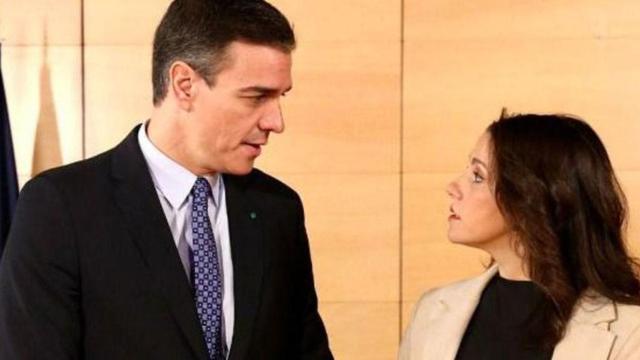 Pedro Sánchez e Inés Arrimadas / EFE