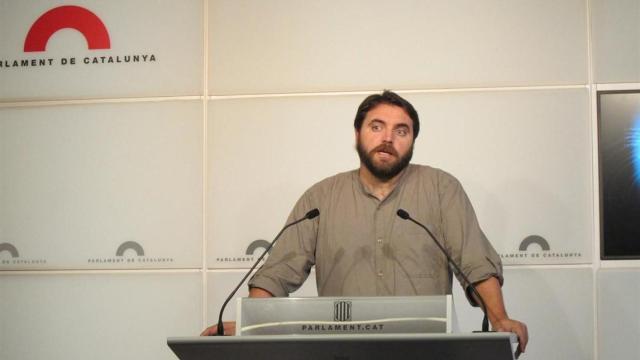 Ferran Pedret, el portavoz adjunto del PSC, quien ha criticado el nuevo bloqueo indepe del Parlament / EFE