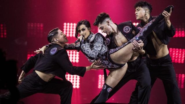 Chanel en el ensayo de Eurovisión / RTVE