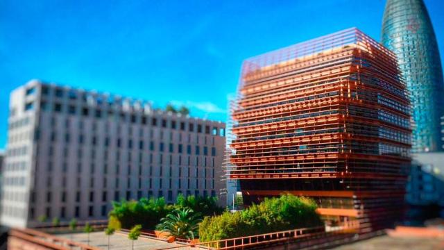 Imagen del edificio de la CNMC en Barcelona, sede de la Casa Asia / CAB