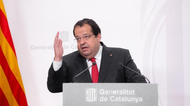 Joan Ignasi Elena, 'conseller' de Interior de la Generalitat de Cataluña / DAVID ZORRAKINO - EUROPA PRESS