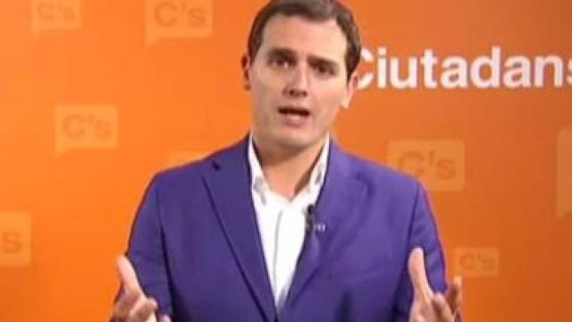 El presidente de C's, Albert Rivera