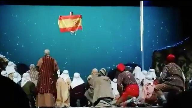 Un momento de la representación de los Pastorets de Vic de 2019 / TWITTER