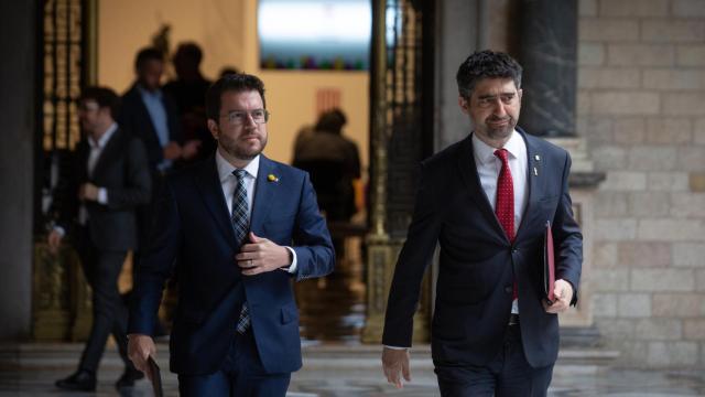 El presidente de la Generalitat y el 'conseller' de Territorio, / EP