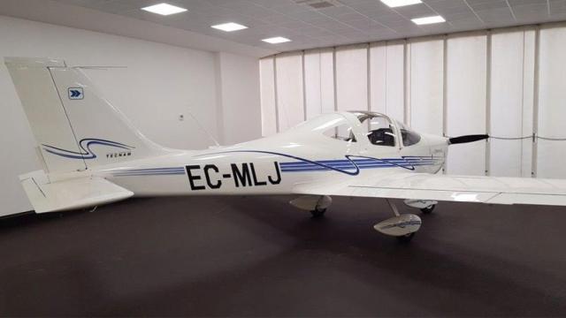 Avión de la European Aviation School of Barcelona (EAS), que los exalumnos de Top Fly piden investigar / CG