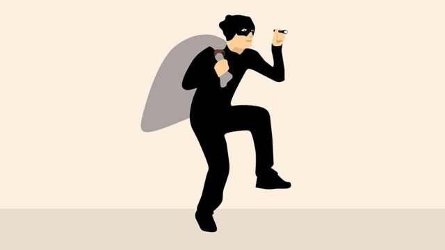 Ladrón en pleno robo a una tienda / PIXABAY