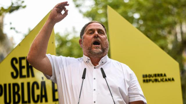 Oriol Junqueras, en un acto organizado por ERC en la Diada / ERC