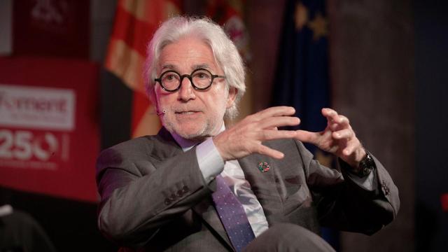 El presidente de Foment, Josep Sánchez Llibre, pide a Europa un cambio del sistema de fijación de precios del gas / EUROPA PRESS