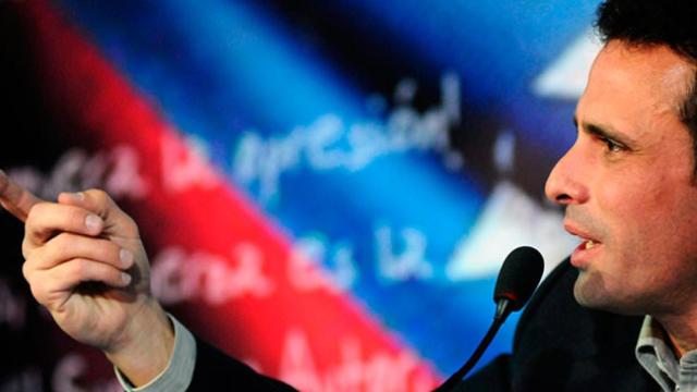 El líder opositor venezolano Henrique Capriles / EFE