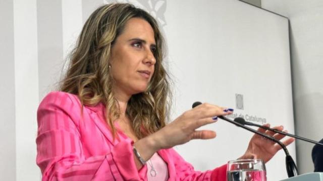 La portavoz del Govern, Patrícia Plaja / EUROPA PRESS