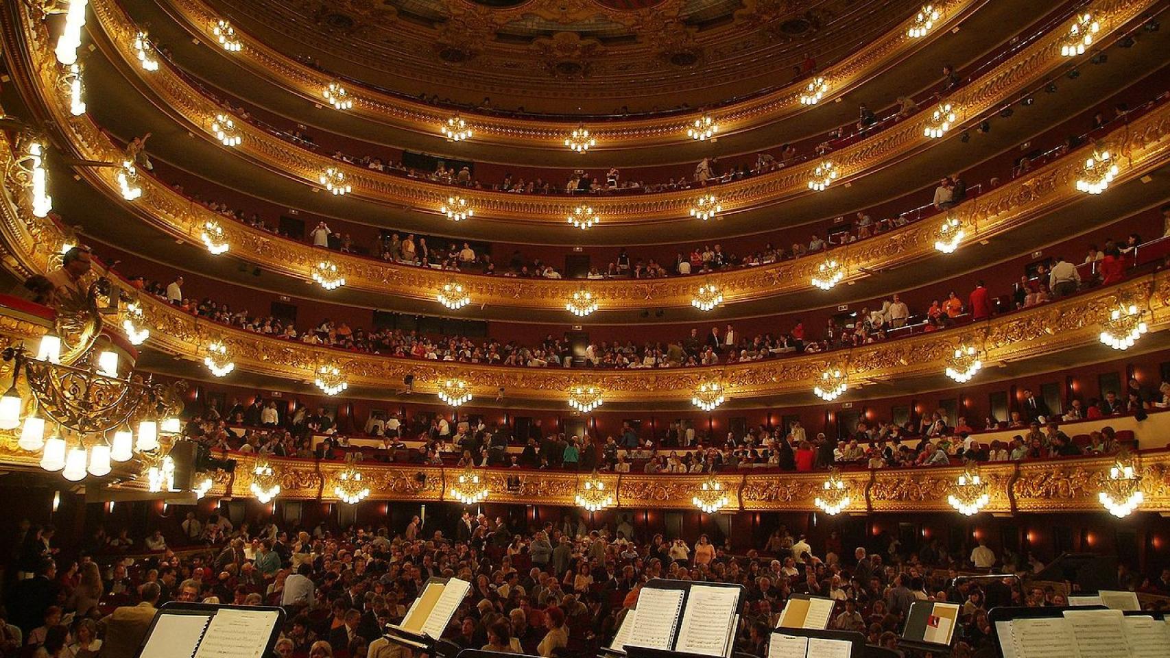 Interior del Gran Teatre del Liceu / Josep Renalias
