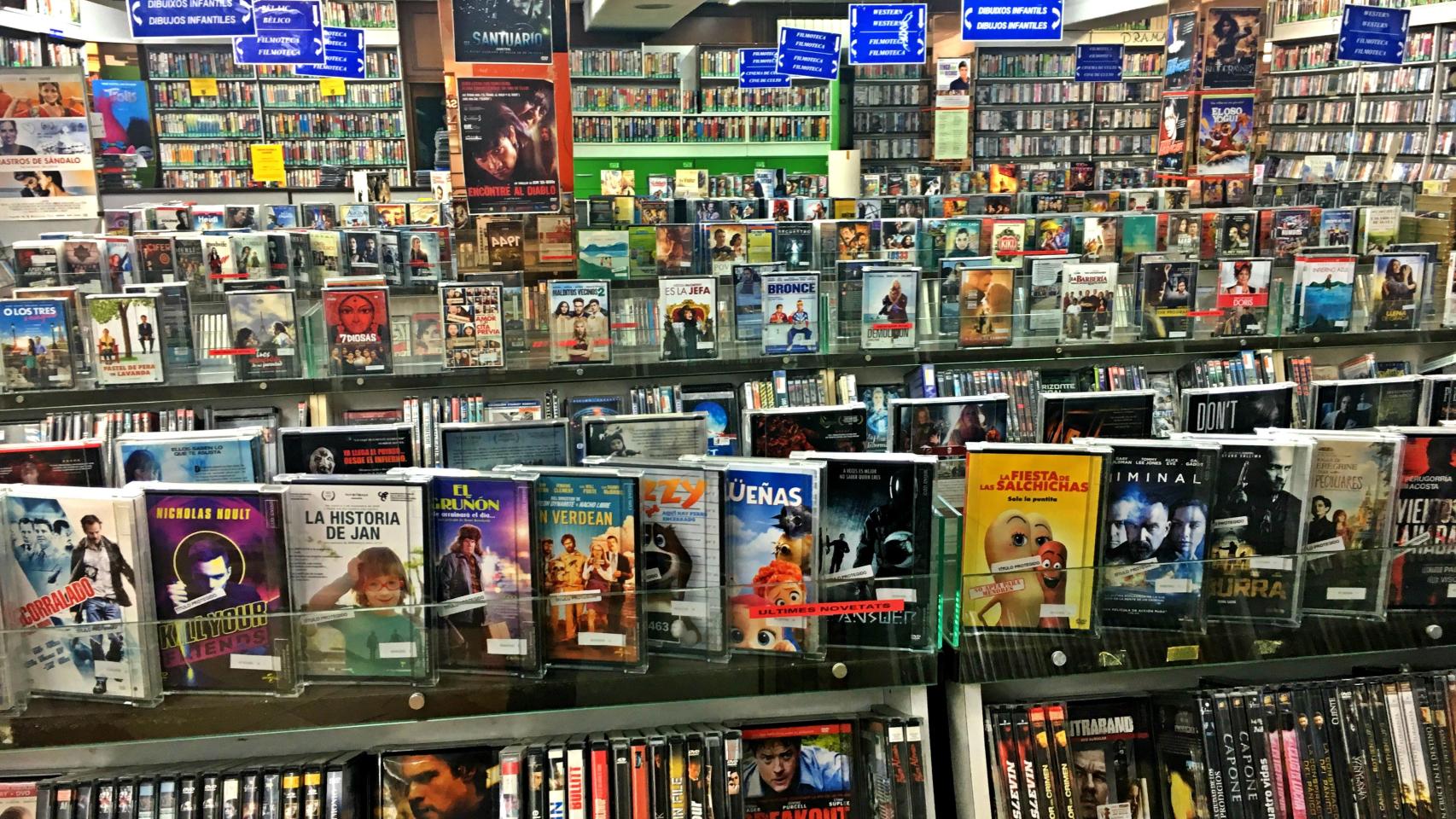 Primer local del videoclub Video Instan, pionero en España / METRÓPOLI