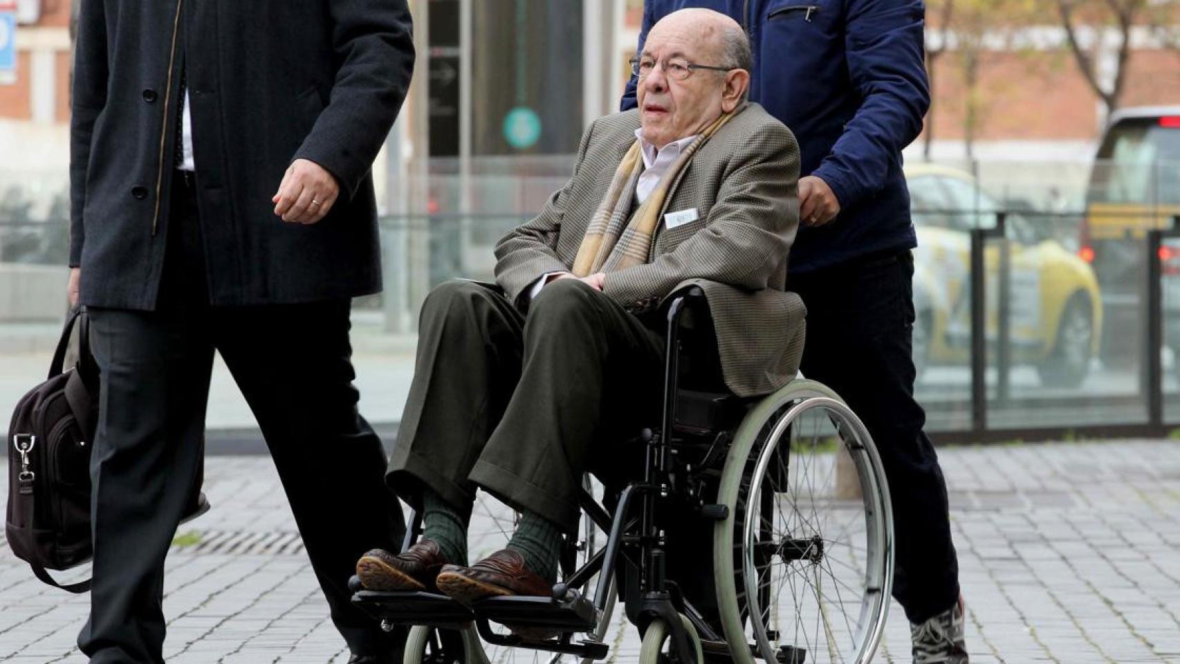 Félix Millet, uno de los saqueadores confesos del Palau, caso del que este lunes se conocerá la sentencia / EFE