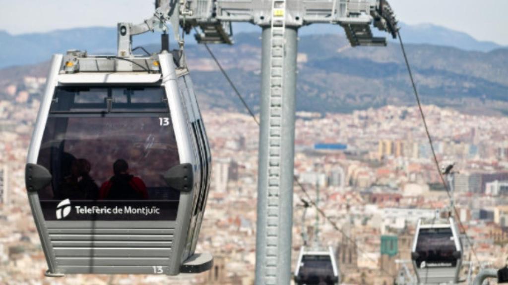 La empresa operadora del Teleférico de Montjuïc anula su servicio durante el viernes y sábado de Semana Santa / TMB