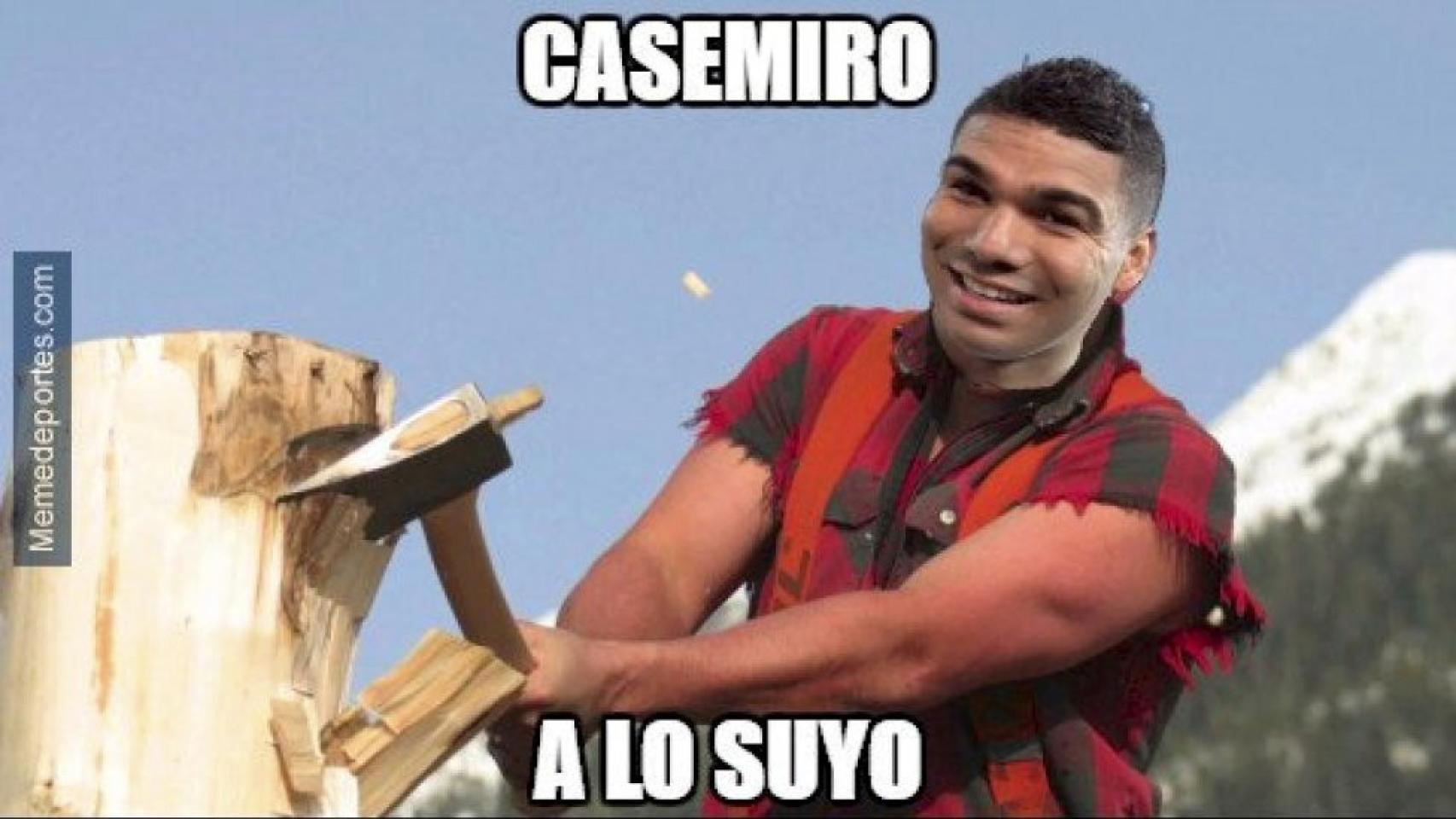 Casemiro se recicla