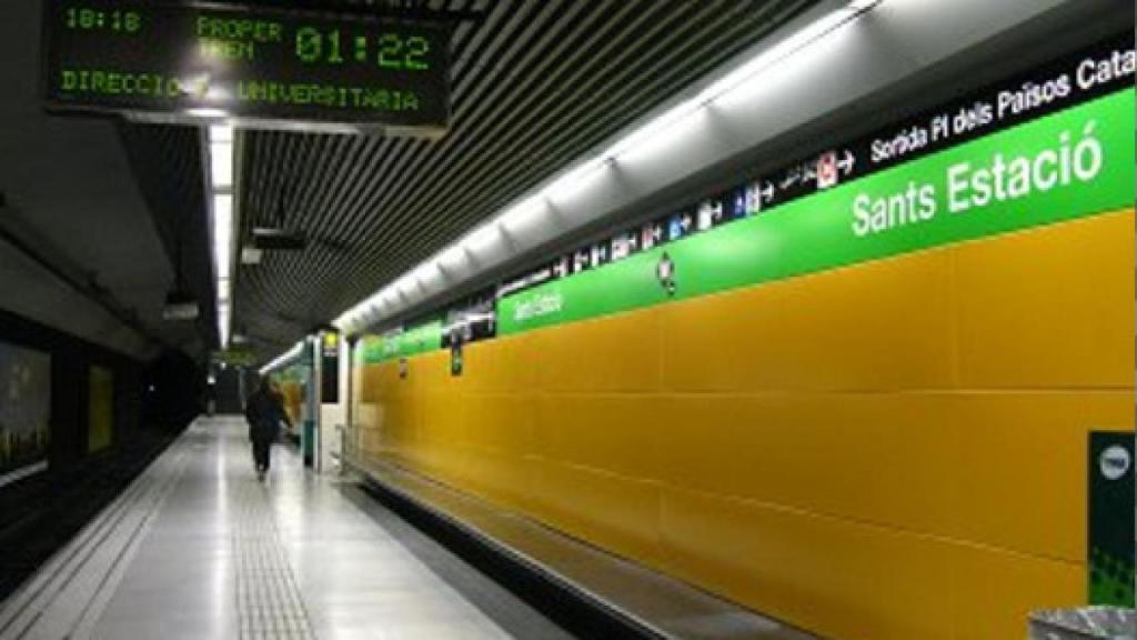 Parada de Sants Estació, de la L3