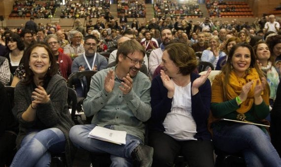 Xavier Domènech y Ada Colau / EFE