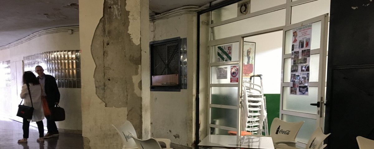 Túnel de la entidades de Trinitat Vella / DGM