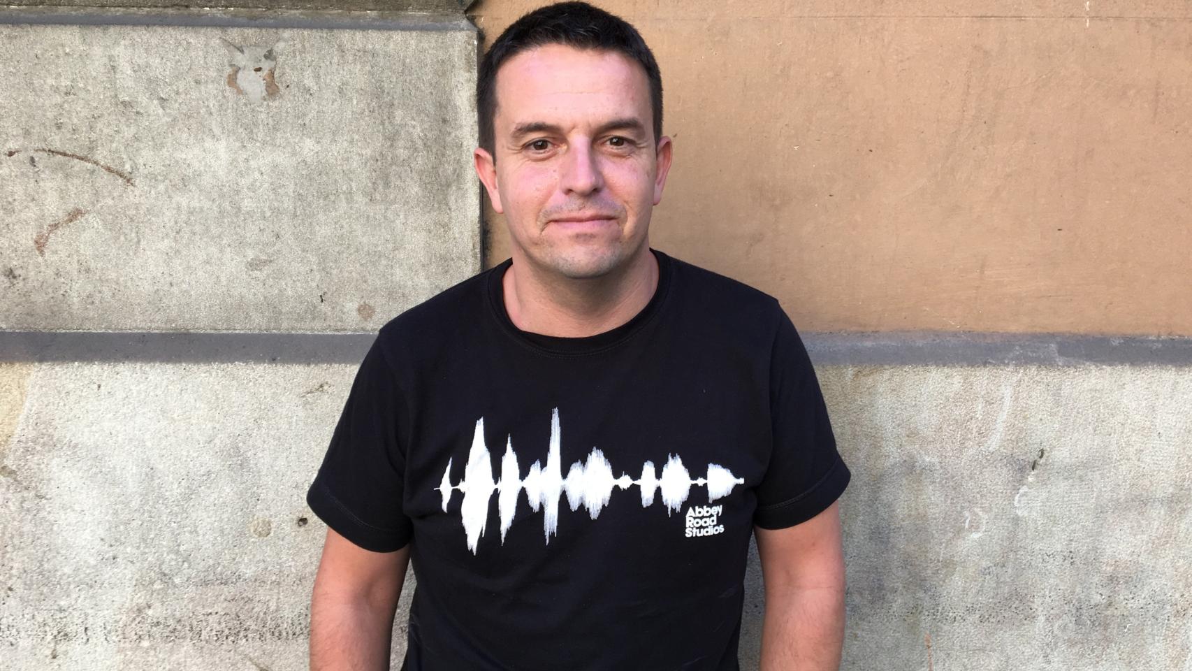 Carlos Peña, portavoz del Col·lectiu Superillla del Poblenou / P. A.