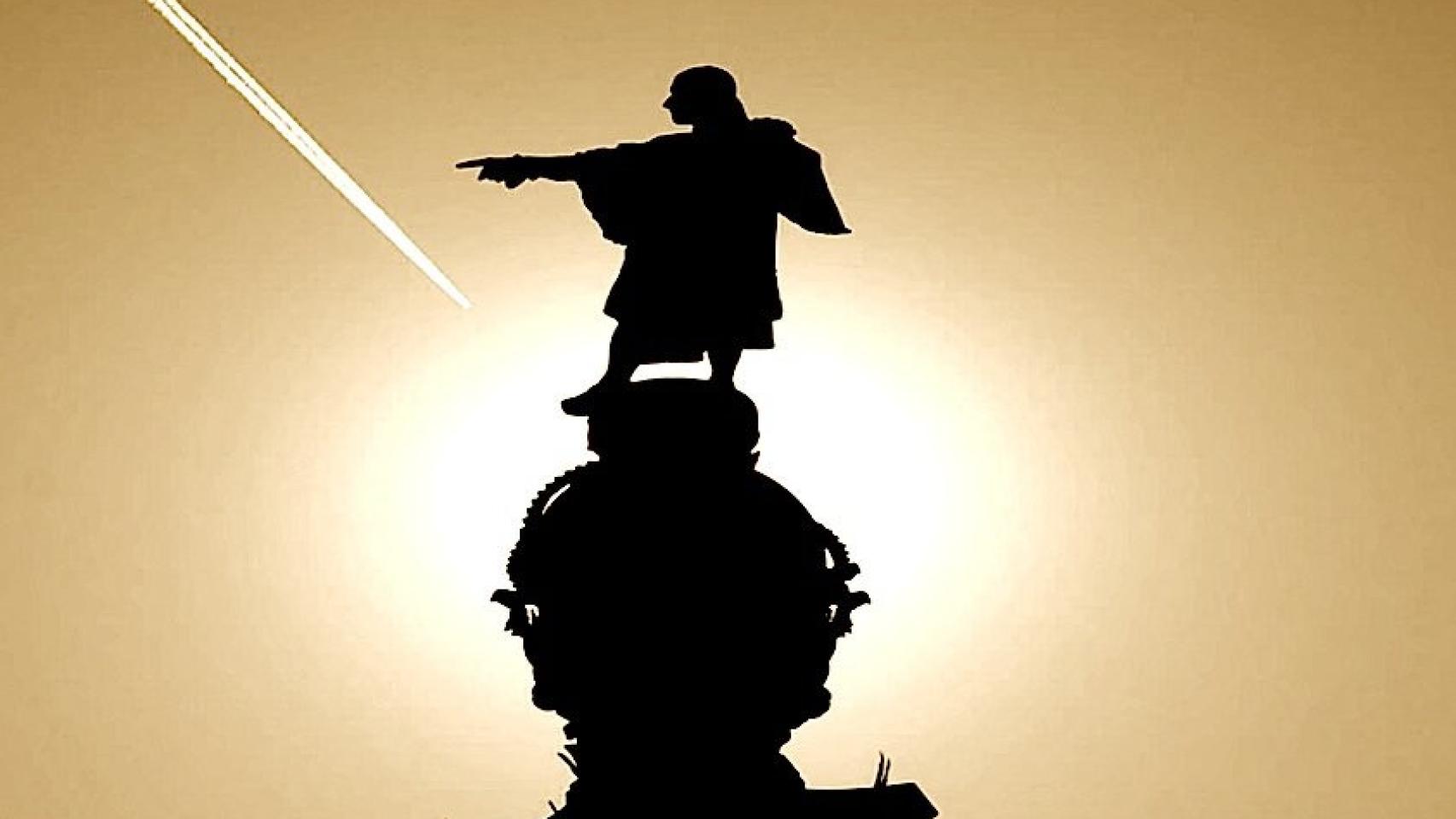 El famoso monumento dedicado a Colón que está en Barcelona / Archivo