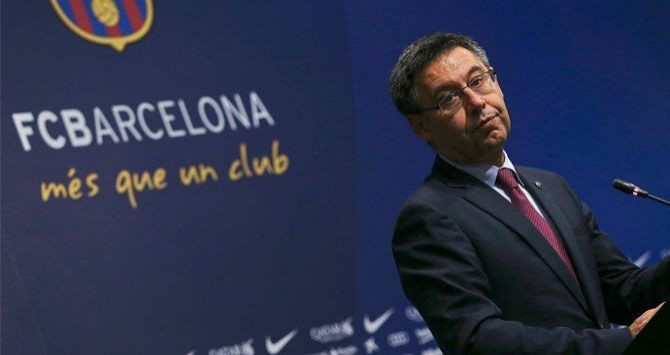 Josep Maria Bartomeu, presidente del Barça