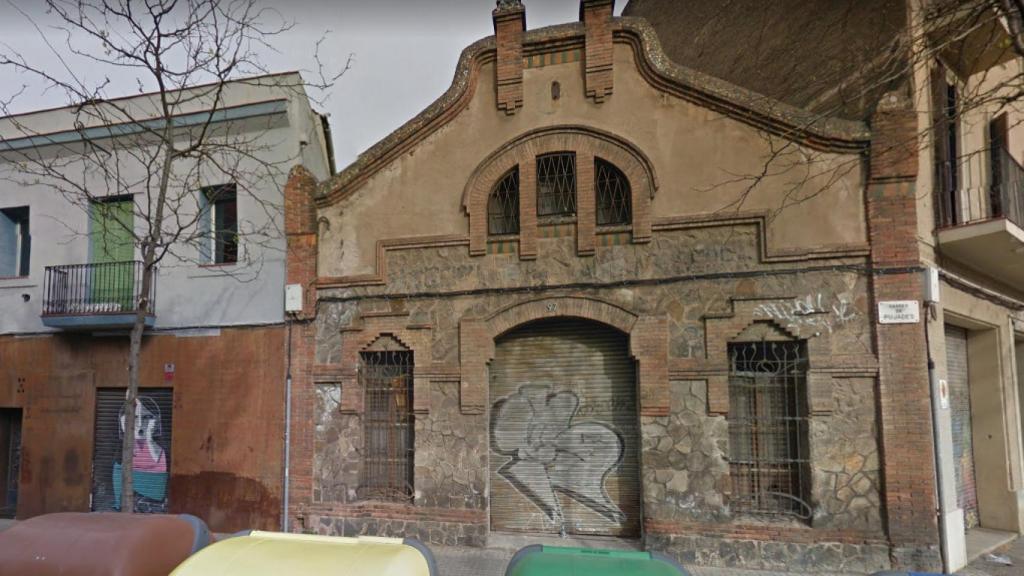 Fachada de la nave donde se ubicará el centro gestor de residuos tecnológicos