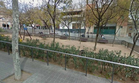 Este es el aspecto actual de la plaza Trinitat / Google Maps