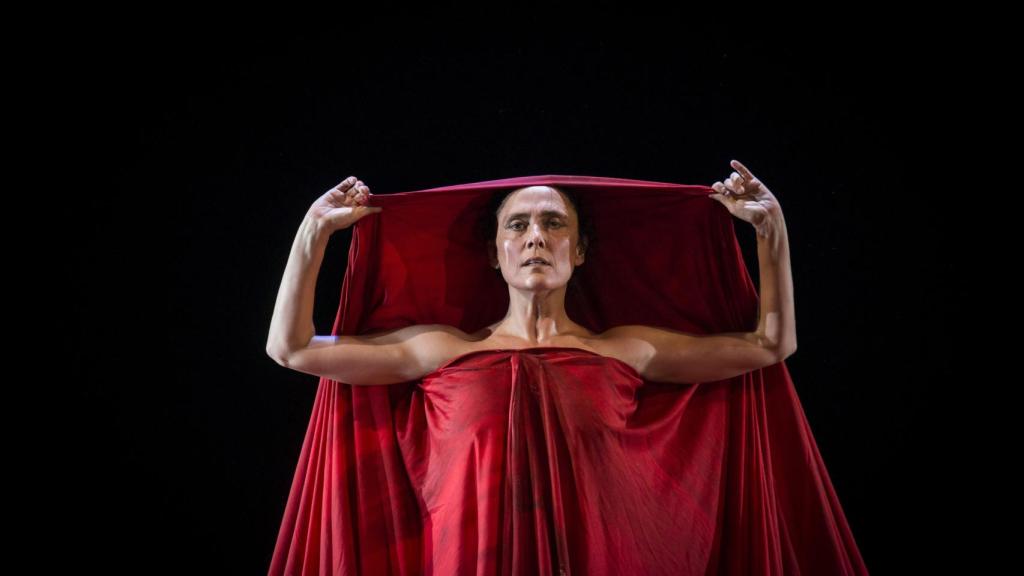 Marta Carrasco en su solo Perra de nadie